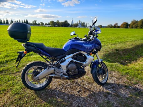 2007 Kawasaki Versys 650, синий, 395000 рублей, вид 2