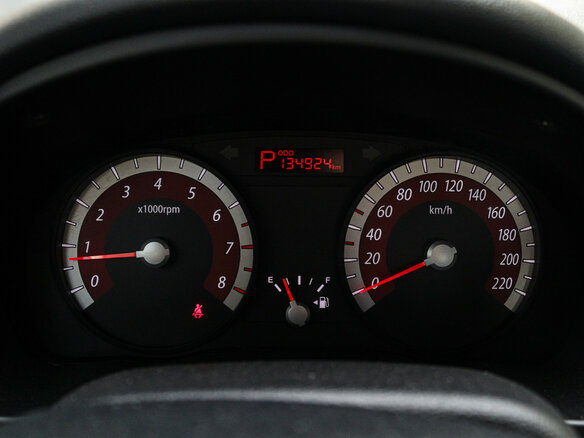2011 Kia Rio II Рестайлинг, синий - вид 14