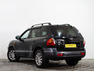 2004 Hyundai Santa Fe I, чёрный, 359000 рублей, вид 4