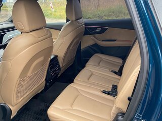 2021 Audi Q7 45 TDI II (4M) Рестайлинг, синий, 6600000 рублей, вид 4
