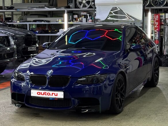 2008 BMW M3 IV (E90), синий, 4390000 рублей - вид 7