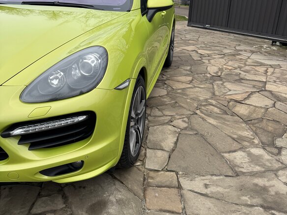 2014 Porsche Cayenne GTS II (958), зелёный