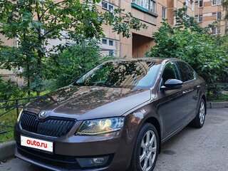 2016 Skoda Octavia III (A7), коричневый, 1250000 рублей, вид 2