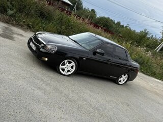 2012 Lada (ВАЗ) Priora I, чёрный, 480000 рублей, вид 3