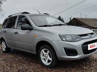 2014 Lada (ВАЗ) Kalina II, серебристый, 435000 рублей, вид 3