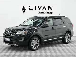 2017 Ford Explorer V Рестайлинг, чёрный, 2475000 рублей, вид 3