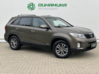 2013 Kia Sorento II Рестайлинг, бежевый, 1530000 рублей, вид 3