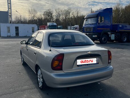 2008 Chevrolet Lanos I, серебристый, 205000 рублей, вид 2