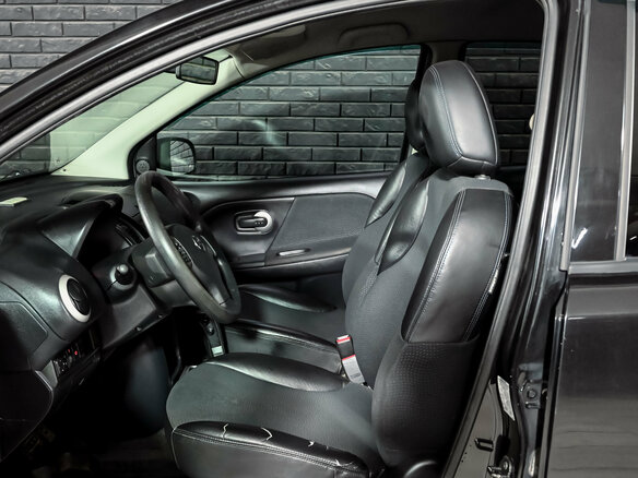2012 Nissan Note I Рестайлинг, чёрный - вид 4