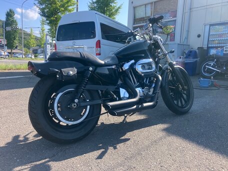 2008 Harley-Davidson Sportster 1200, чёрный, 533000 рублей, вид 4