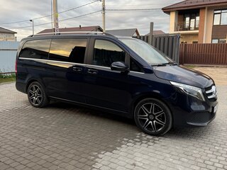 2021 Mercedes-Benz V-Класс Compact 300 d компактный III (W447) Рестайлинг, синий, 5500000 рублей, вид 4