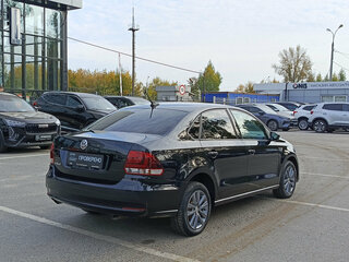 2019 Volkswagen Polo V Рестайлинг, чёрный, 1417000 рублей, вид 5