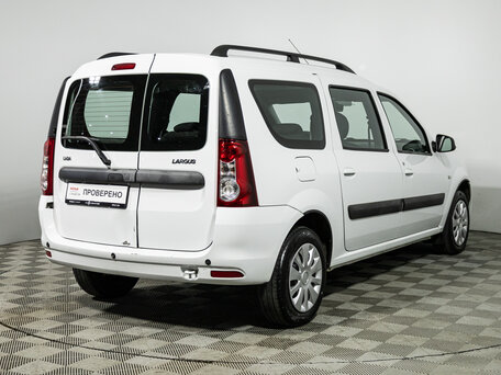 2017 Lada (ВАЗ) Largus I, белый, 799585 рублей, вид 5