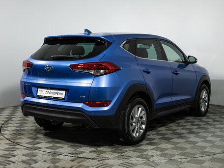 2017 Hyundai Tucson III, голубой, 1649700 рублей, вид 5