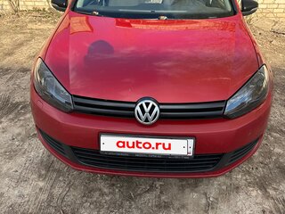 2010 Volkswagen Golf VI, красный, 590000 рублей, вид 2