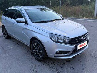 2019 Lada (ВАЗ) Vesta SW I, серебристый, 760000 рублей, вид 4