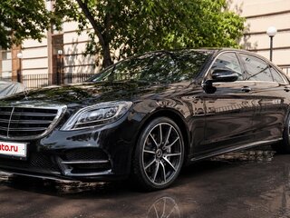 2014 Mercedes-Benz S-Класс 500 VI (W222, C217), чёрный, 3500000 рублей, вид 1