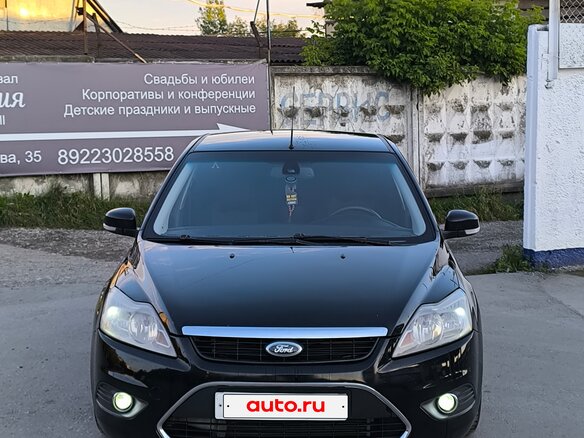 2008 Ford Focus II, чёрный - вид 8