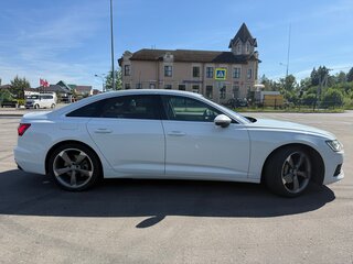 2020 Audi A6 45 TFSI V (C8), белый, 3300000 рублей, вид 5