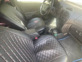 2008 Lada (ВАЗ) Kalina I, зелёный, 130000 рублей, вид 4