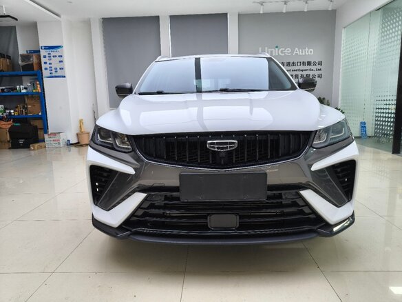 2021 Geely Binyue I Рестайлинг, белый, 1100000 рублей - вид 11