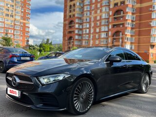 2019 Mercedes-Benz CLS 350 III (C257), чёрный, 4600000 рублей, вид 4