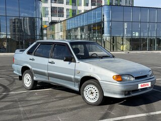 2002 Lada (ВАЗ) 2115, серебристый, 75000 рублей, вид 3