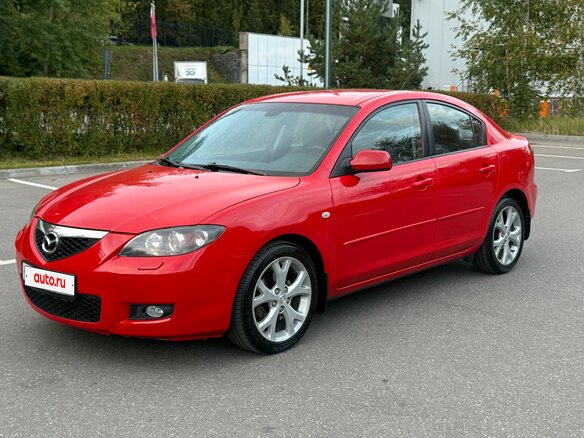 2008 Mazda 3 4-speed I (BK) Рестайлинг, красный, 695000 рублей - вид 10