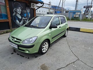 2007 Hyundai Getz I Рестайлинг, зелёный, 465000 рублей, вид 1