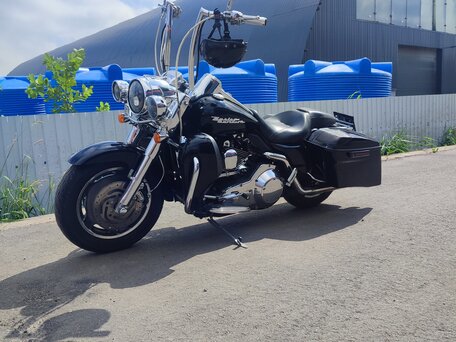 2004 Harley-Davidson Road King, чёрный, 650000 рублей, вид 1