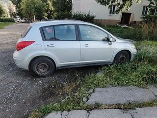 2008 Nissan Tiida I, серебристый, 250000 рублей, вид 3