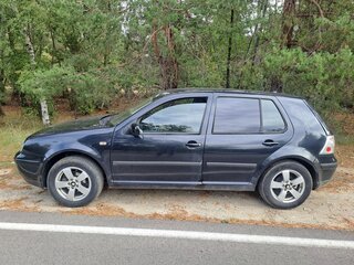 1998 Volkswagen Golf IV, чёрный, 225000 рублей, вид 2