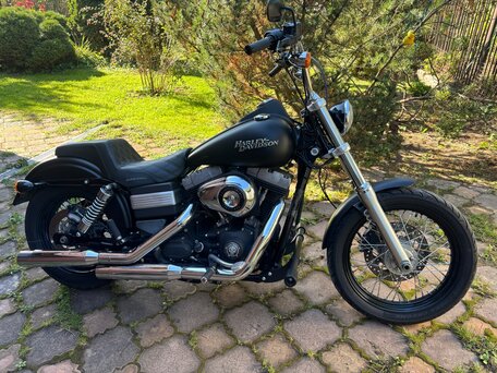 2012 Harley-Davidson Street Bob, чёрный, 865000 рублей, вид 1