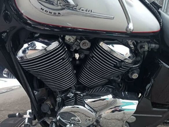 2000 Honda Shadow 750, чёрный, 450000 рублей - вид 1