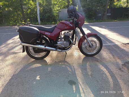 2010 Jawa 350/640, красный, 300000 рублей, вид 1