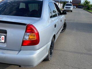 2006 Hyundai Accent ТагАЗ II, серебристый, 470000 рублей, вид 3
