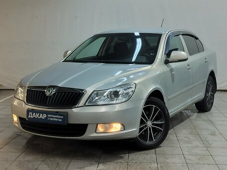 2011 Skoda Octavia II (A5) Рестайлинг, бежевый, 540000 рублей, вид 1