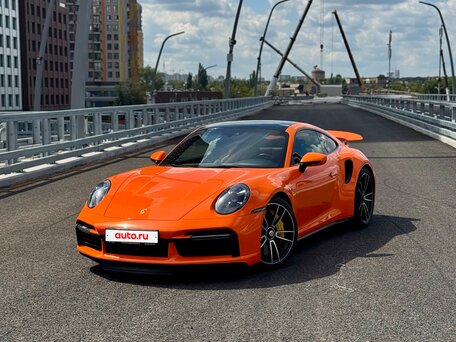 2021 Porsche 911 Turbo S VIII (992), оранжевый, 18900000 рублей, вид 1