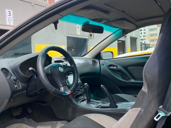 2003 Toyota Celica VII (T230) Рестайлинг, фиолетовый, 700000 рублей - вид 5