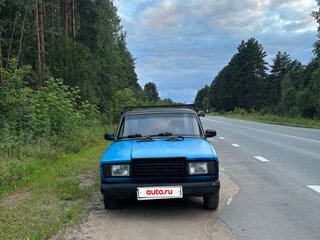 2007 Lada (ВАЗ) 2107, синий, 70000 рублей, вид 1