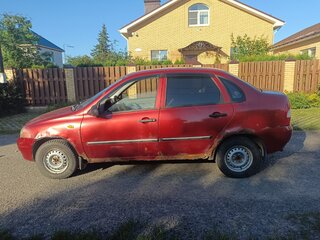 2005 Lada (ВАЗ) Kalina I, красный, 60000 рублей, вид 3
