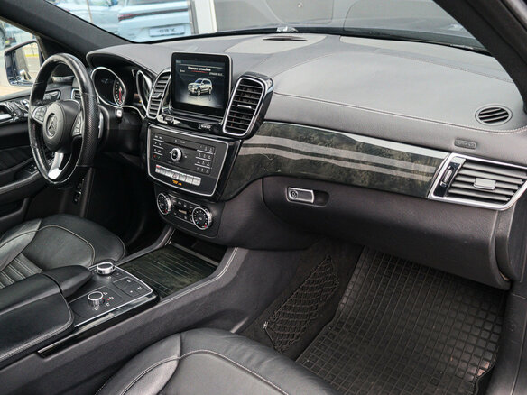 2016 Mercedes-Benz GLS 400 I (X166), синий, 3675000 рублей - вид 6