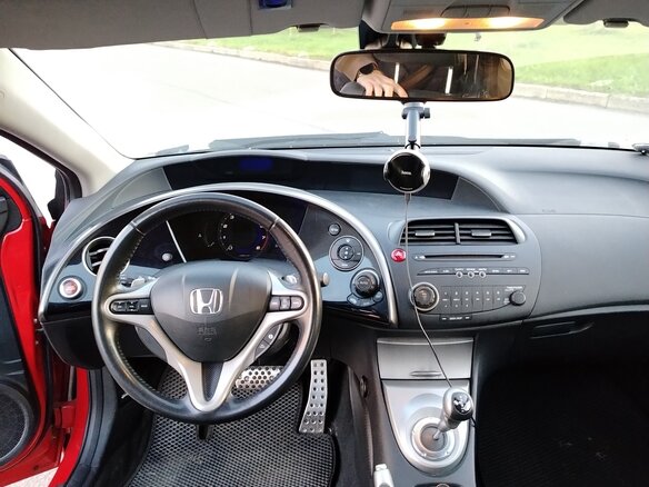 2008 Honda Civic VIII, красный, 500000 рублей - вид 19