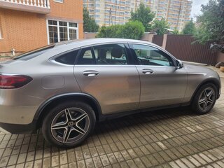 2019 Mercedes-Benz GLC Coupe 300 I (C253) Рестайлинг, серебристый, 4200000 рублей, вид 3