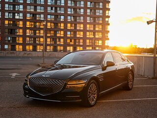 2021 Genesis G80 II, синий, 3550000 рублей, вид 3