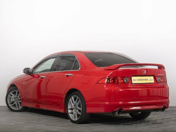 2007 Honda Accord VII Рестайлинг, красный, 949000 рублей - вид 4