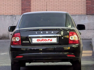2018 Lada (ВАЗ) Priora I Рестайлинг, чёрный, 720000 рублей, вид 3