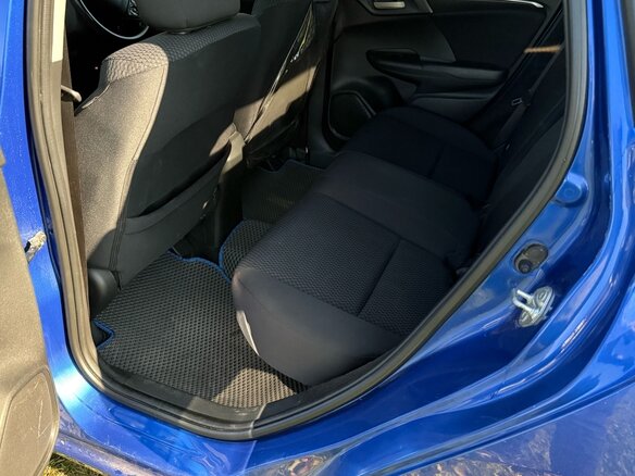 2017 Honda Fit III Рестайлинг, синий, 950000 рублей - вид 12