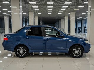 2009 Fiat Albea I Рестайлинг, синий, 119000 рублей, вид 3