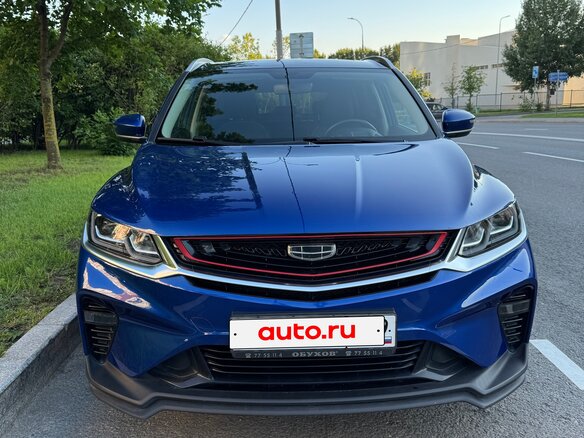 2021 Geely Coolray I, синий, 2200000 рублей - вид 2